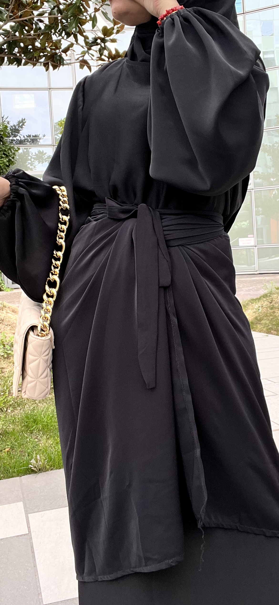 ABAYA DROOP BLACK