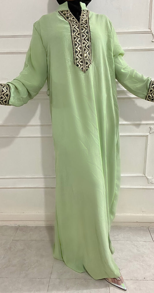 ABAYA ORIENT vert