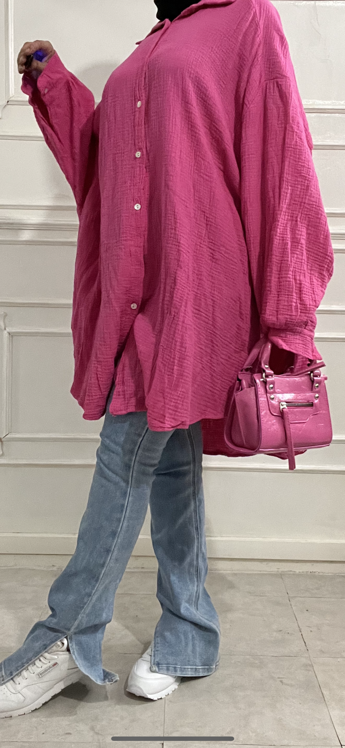 COTTON GAS oversized SHIRT