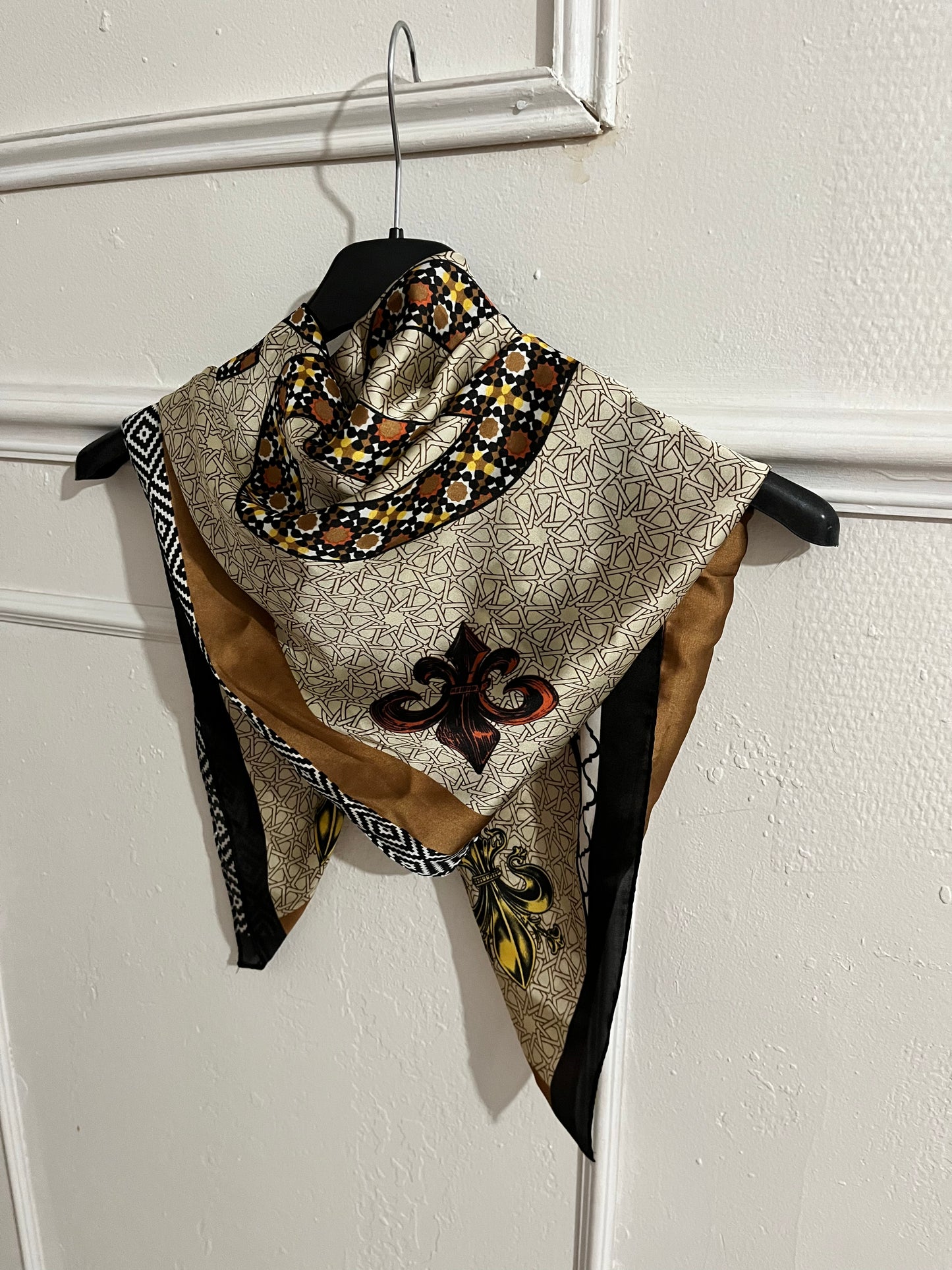 silk square scarf