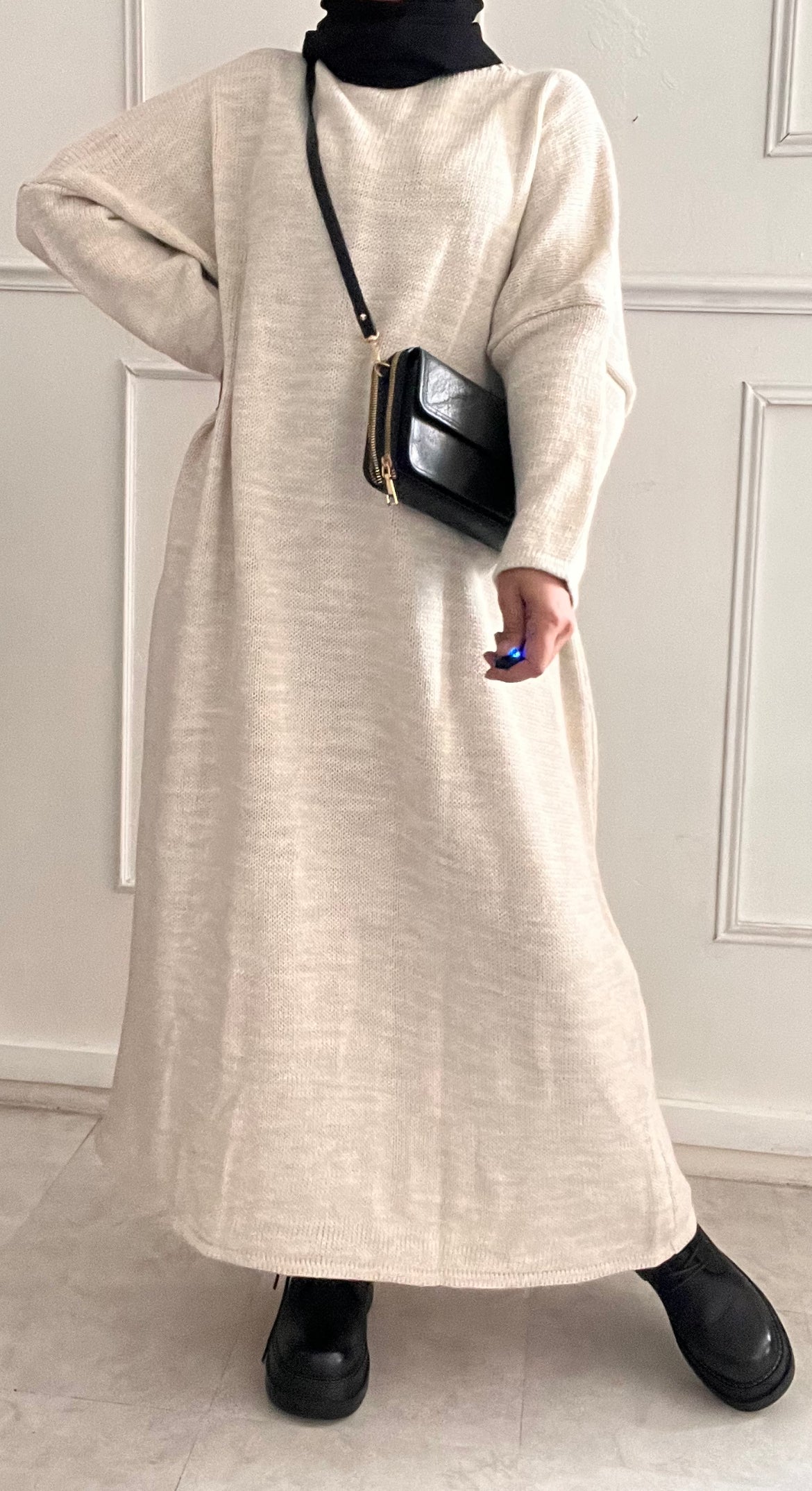 ABAYA SWEATER SOFY BEIGE