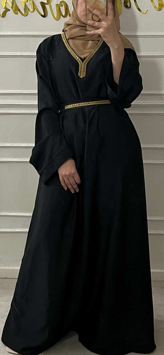 ABAYA NOUHA BLACK