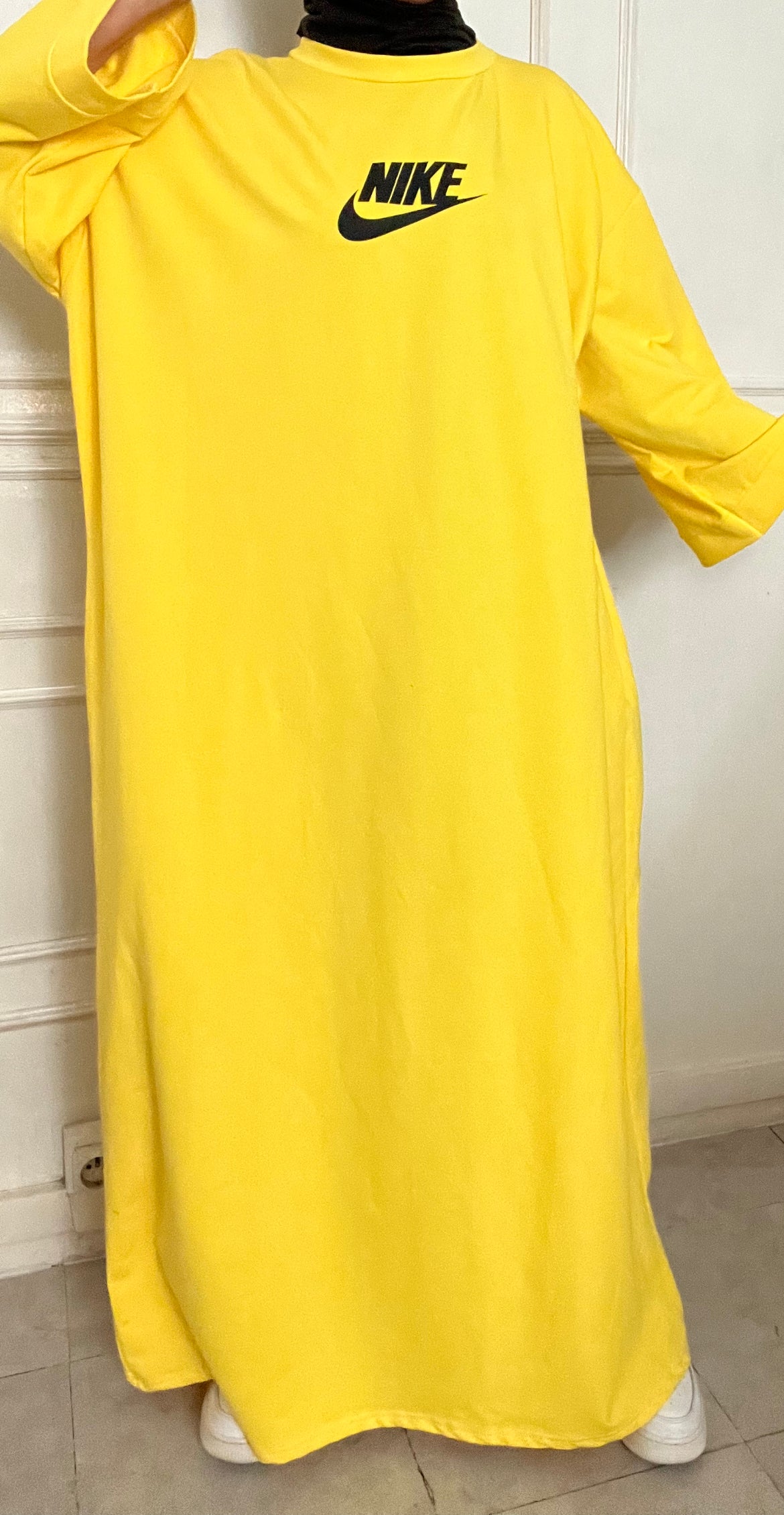 YELLOW TSHIRT DRESS