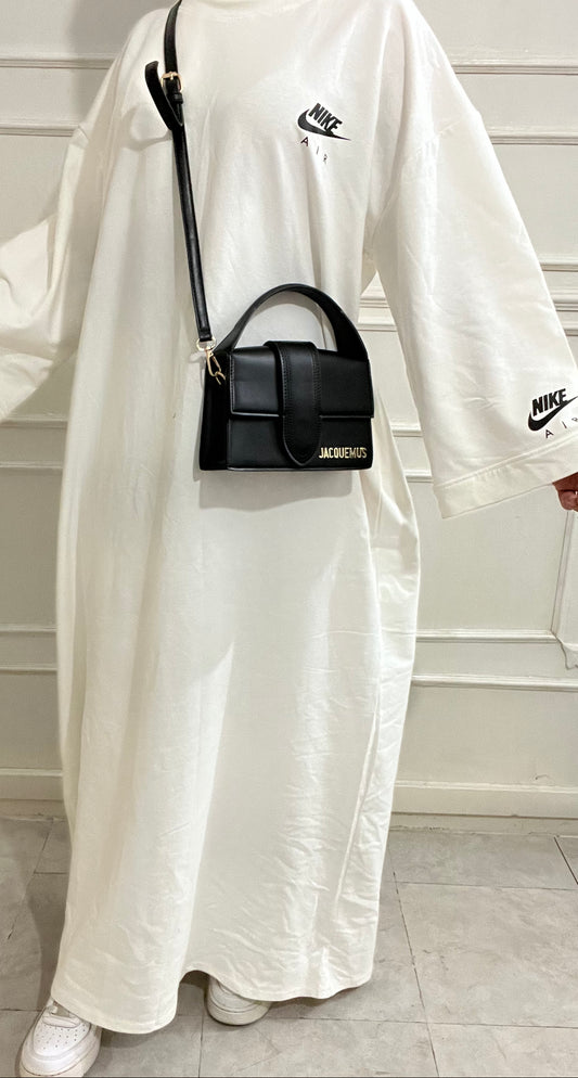 ROBE SPORTWEAR OVER BLANC