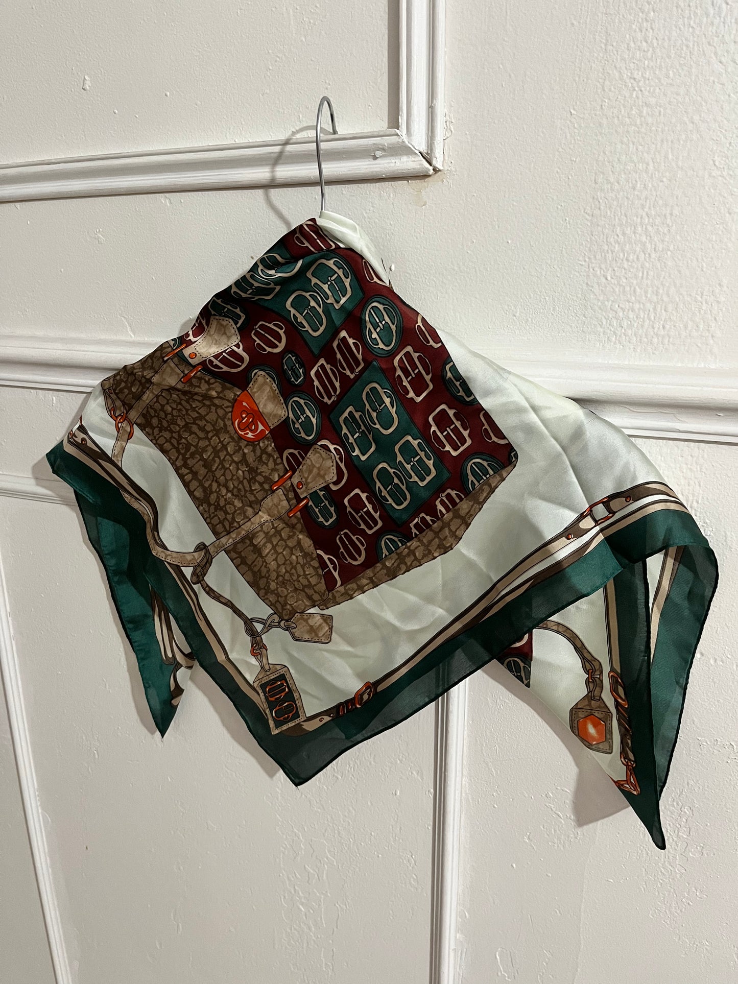 silk square scarf