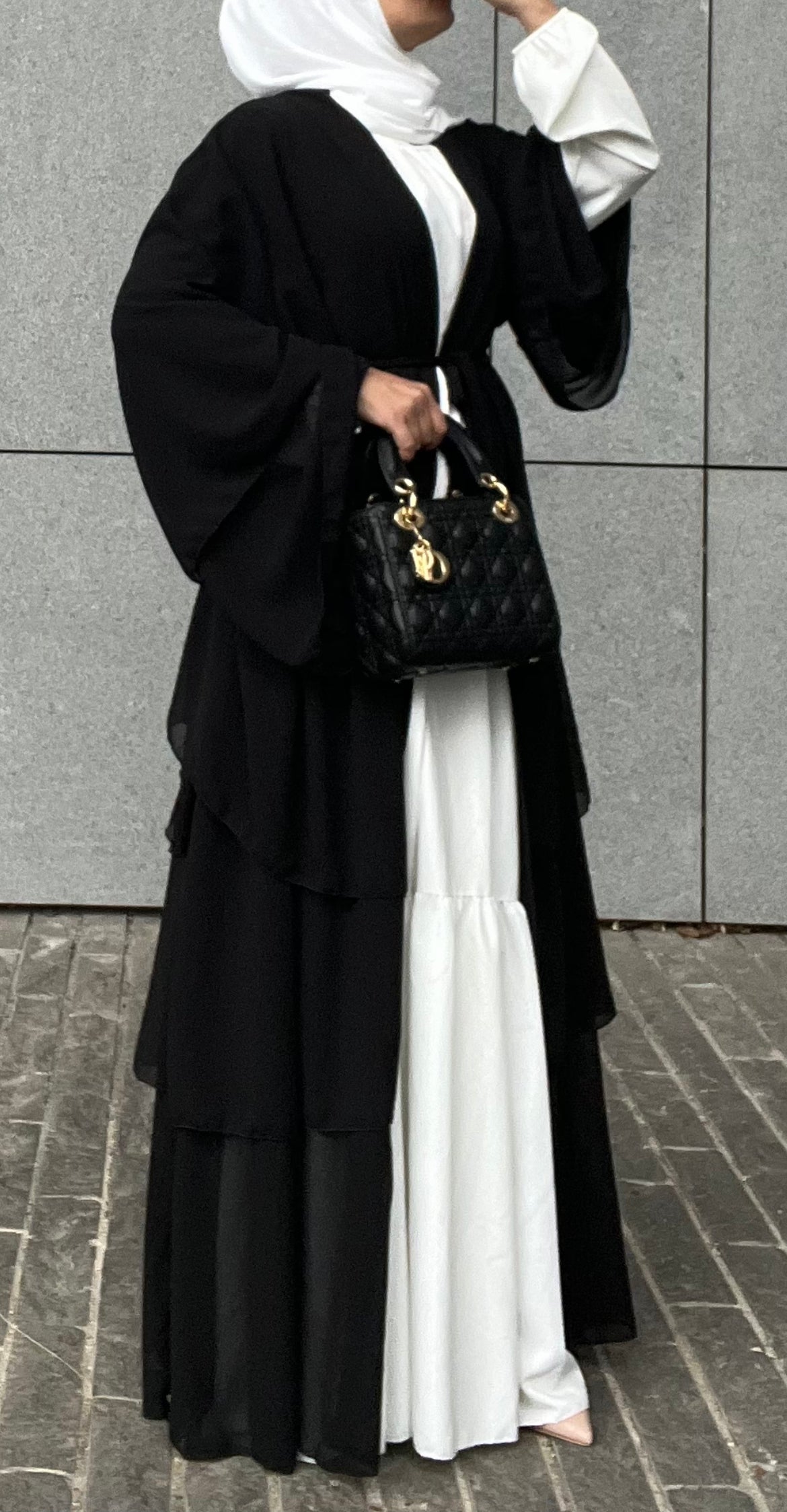 ABAYA KIMONO NEYLA BLACK