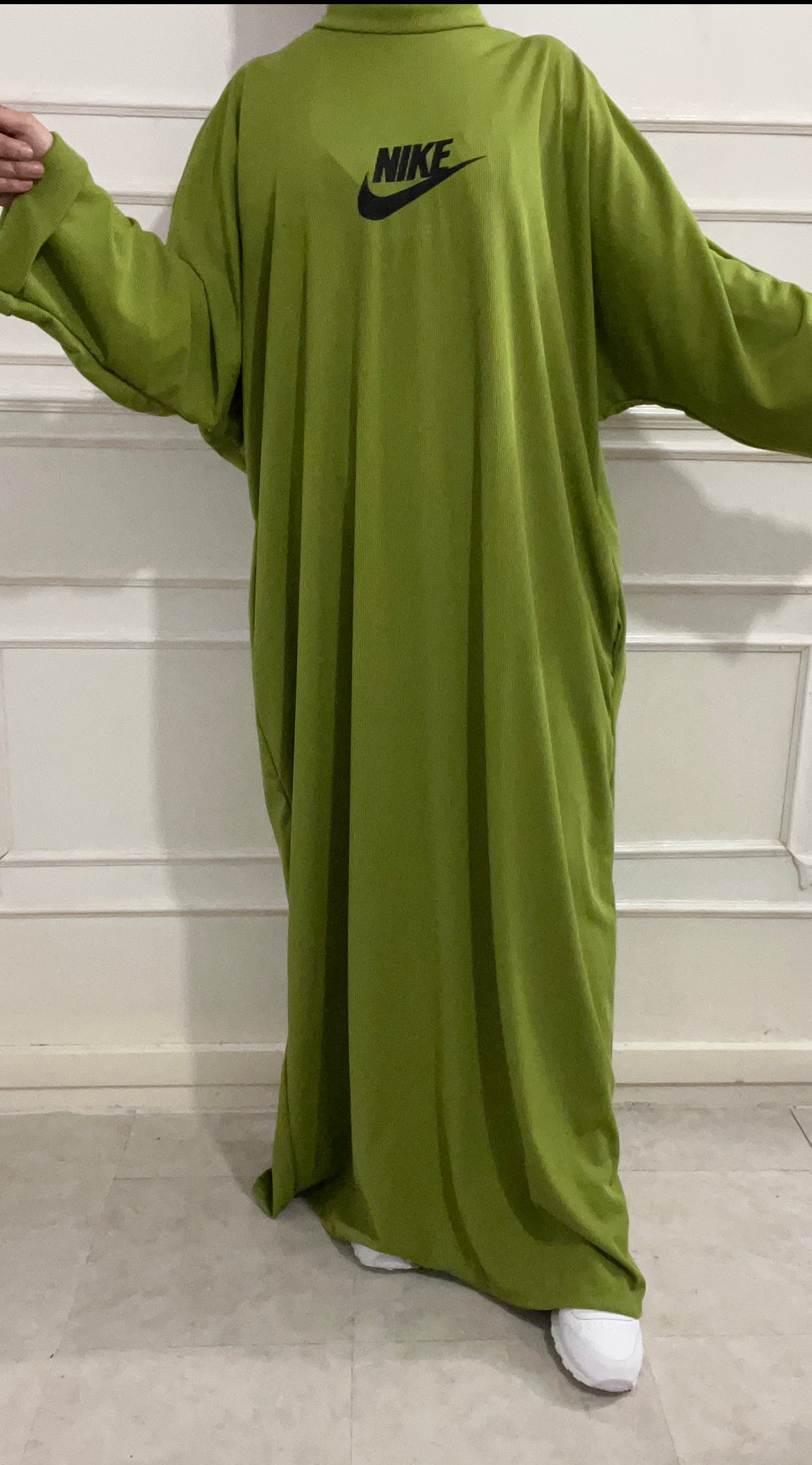 ROBE LOUA OLIVE