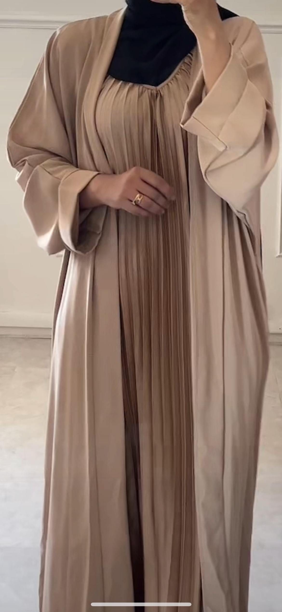 medina silk kimono NOUREL