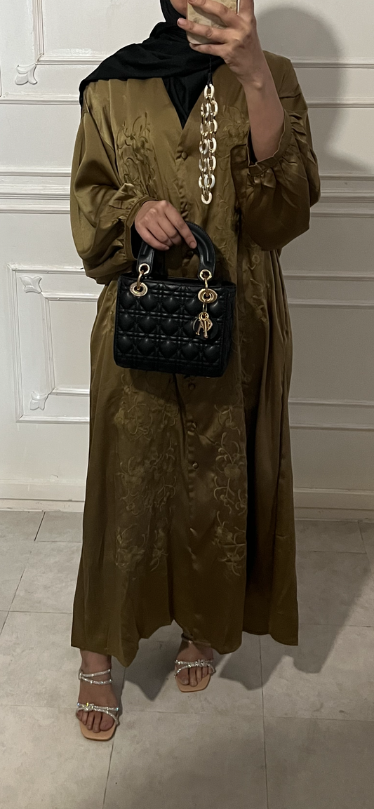 OLIVE CHINESE ABAYA