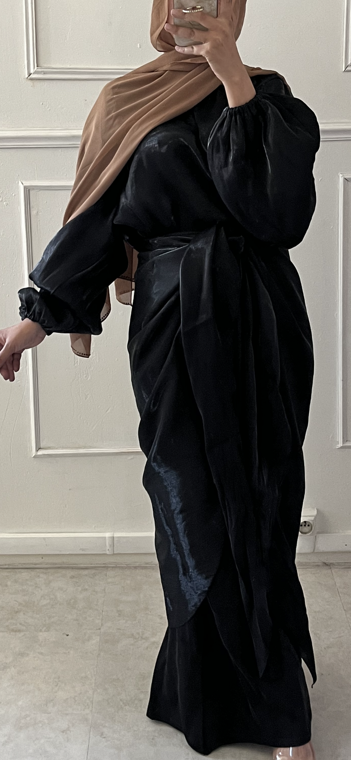 draped abaya KOMY