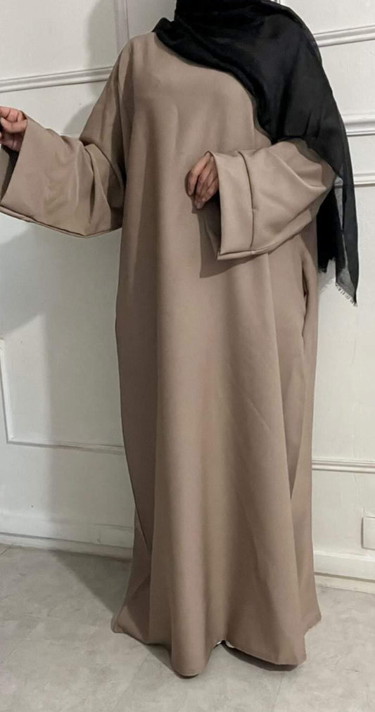 ABAYA SYR TAUPE