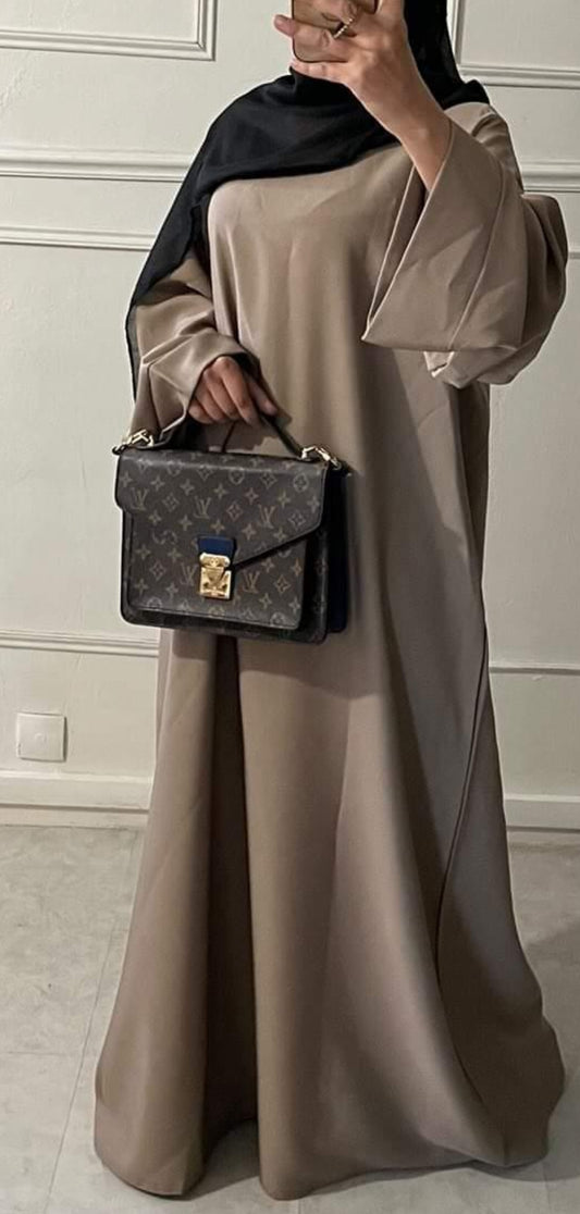 ABAYA SYR TAUPE