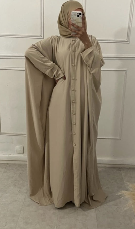 ABAYA  EMYR BEIGE