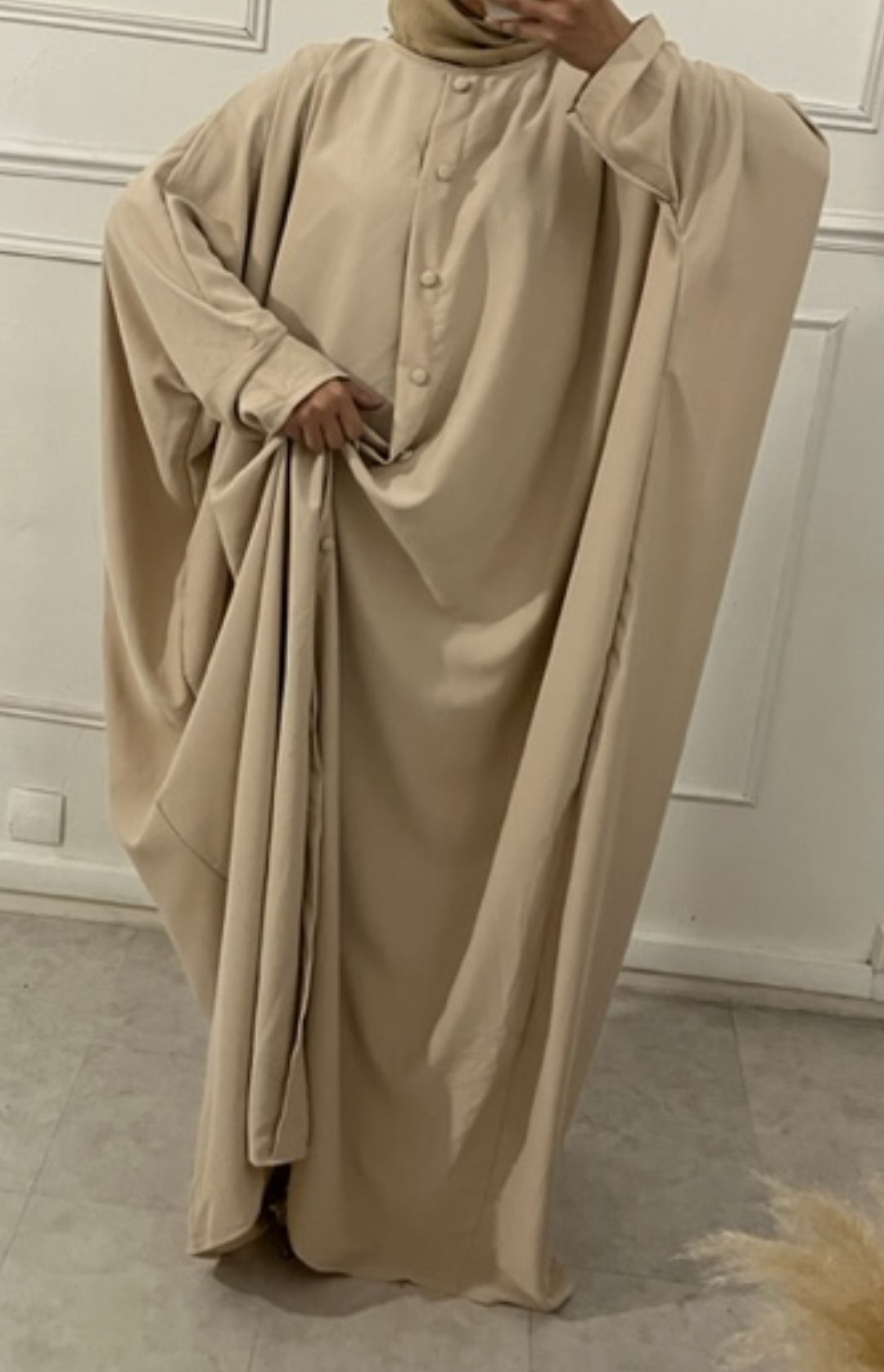 ABAYA EMYR BEIGE