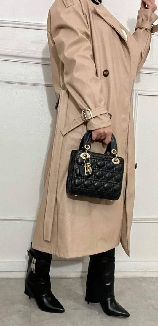 SEMI-BEIGE TRENCH COAT