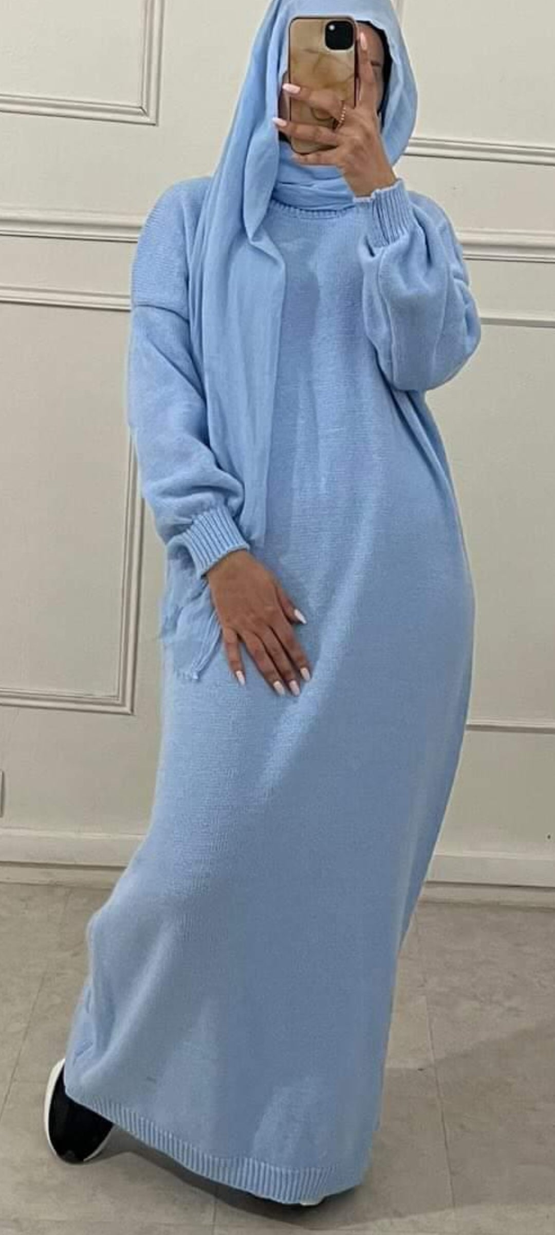 ROBE CERA BLEU