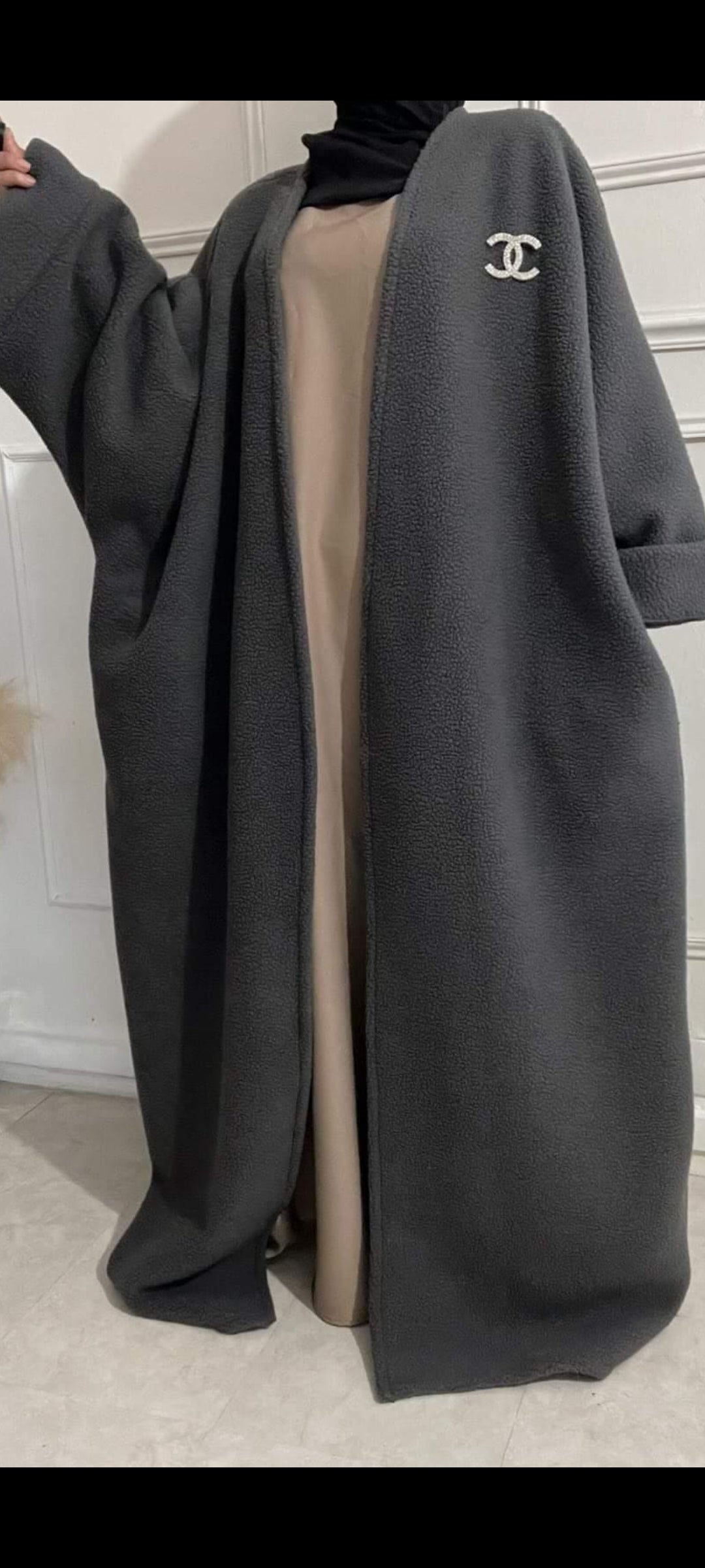 MANTEAU JORDANI GRIS