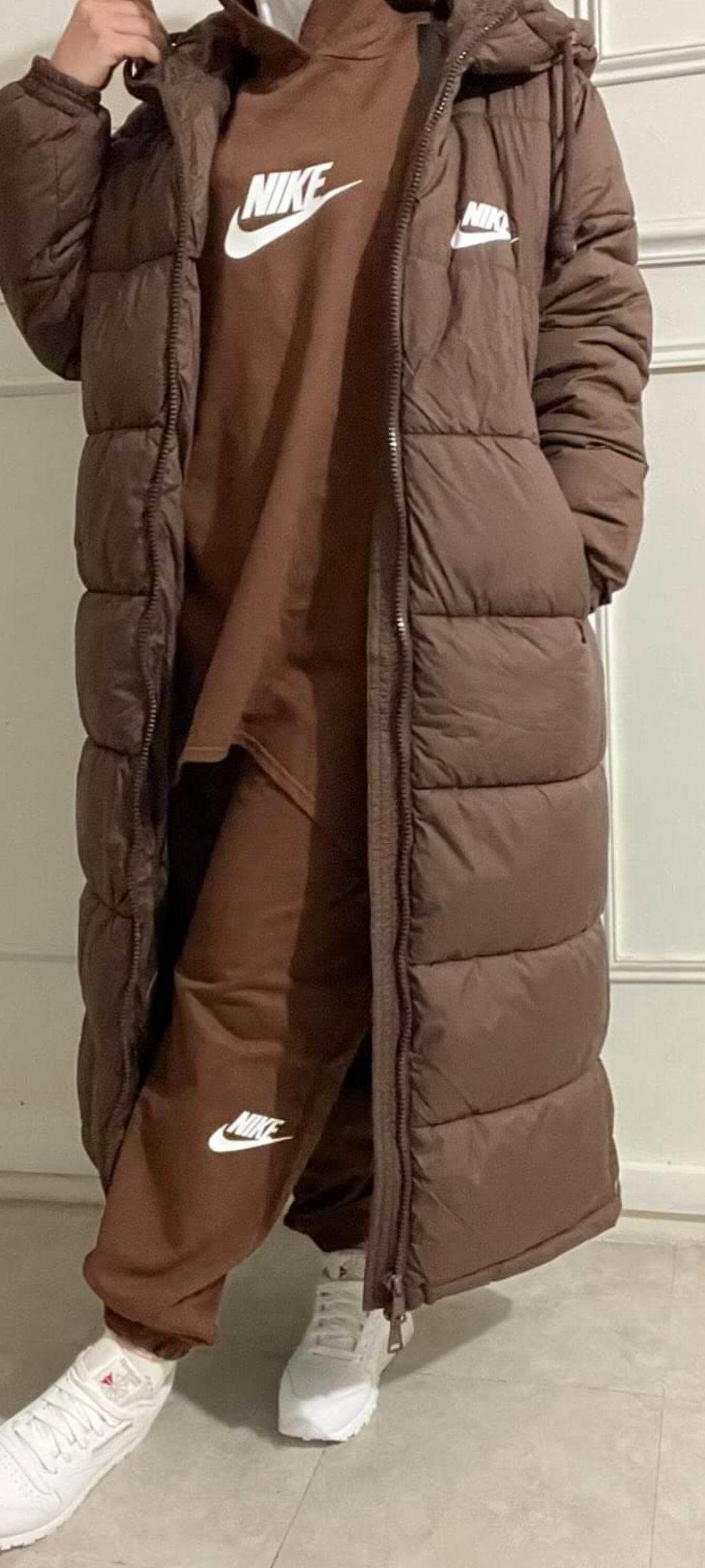 CHOCOLATE DOWN JACKET